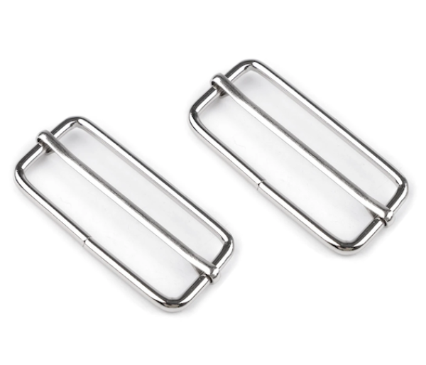 Stegschnalle Nickel - 50 mm